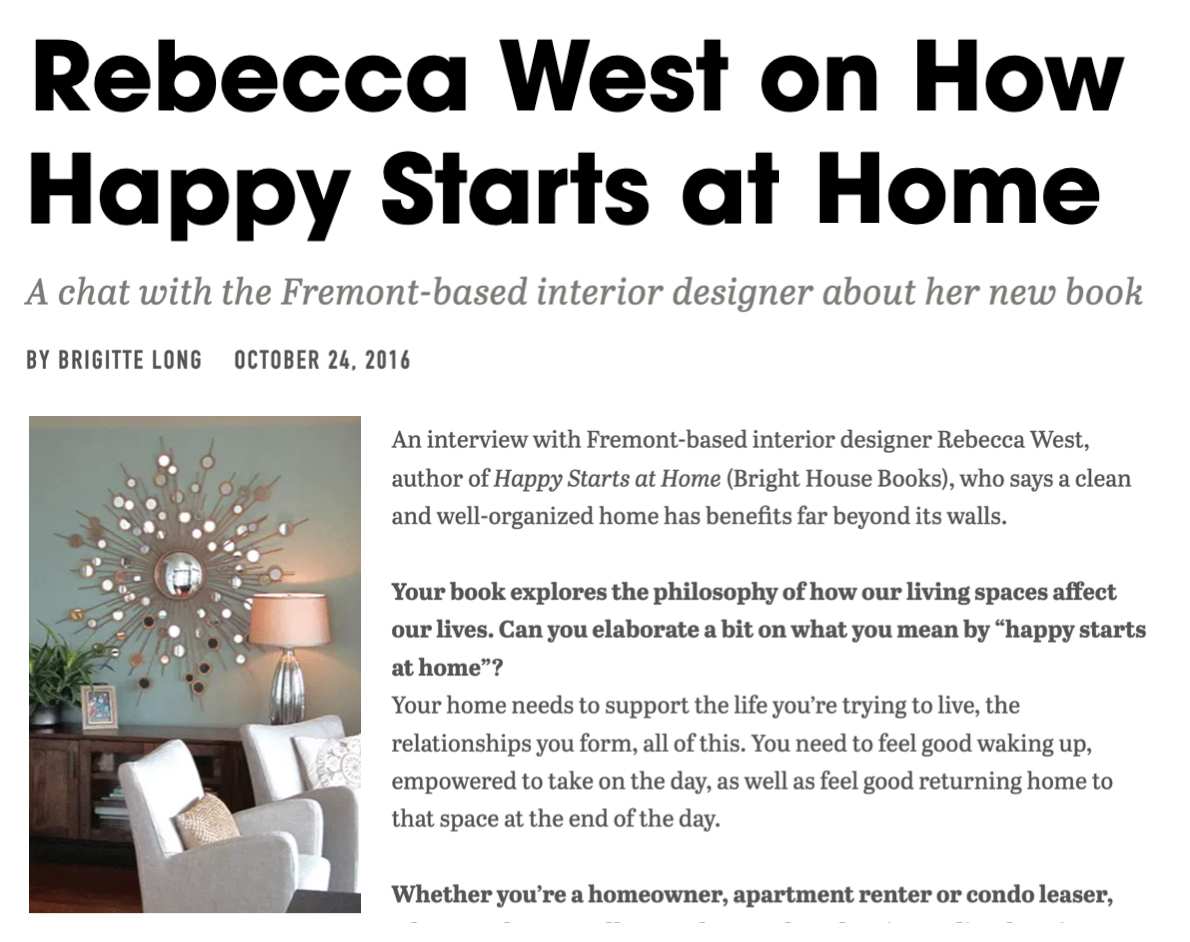 Author Rebecca West and Design Psychology Book Featured in Seattle Magazine
