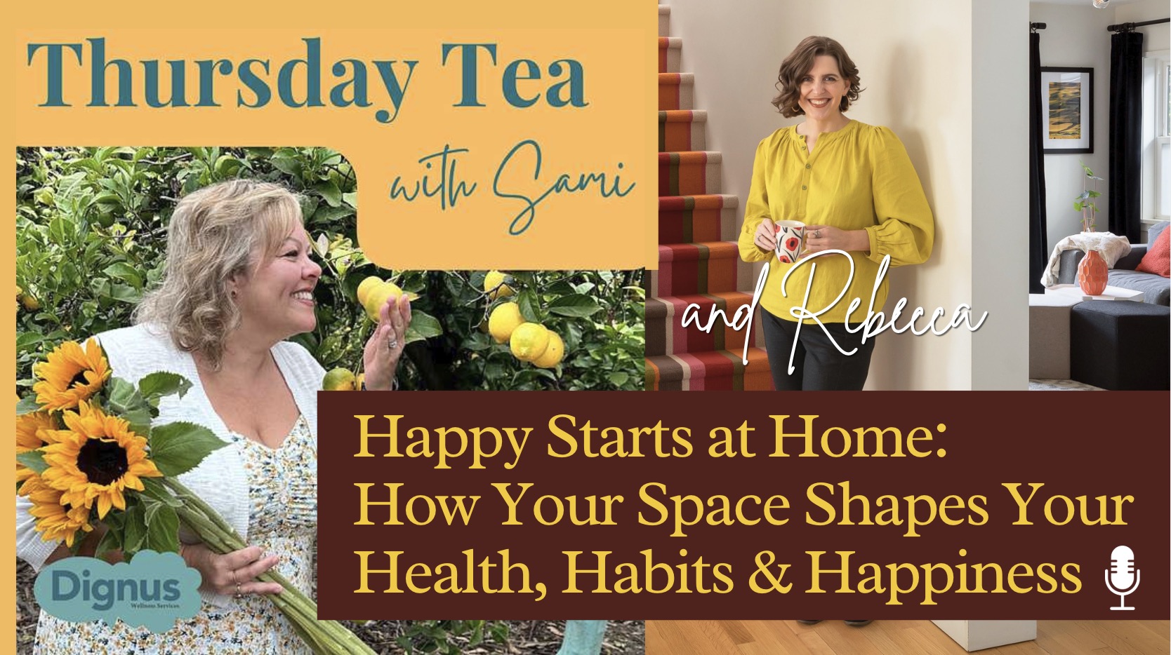 Thursday Tea Podcast on Design Psychology with Sami and Rebecca West